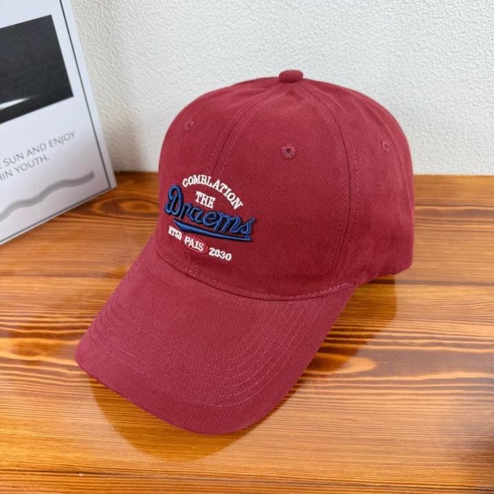 Men's Embroidered Casual Adjustable Baseball Cap Bowlift