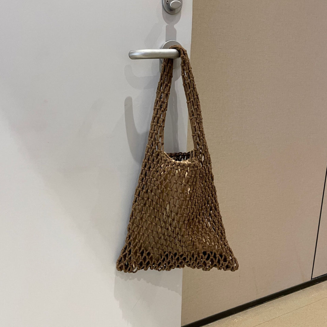 Handcrafted mesh tote bag Bowlift