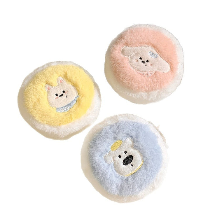 Fluffy animal motif cushion Bowlift