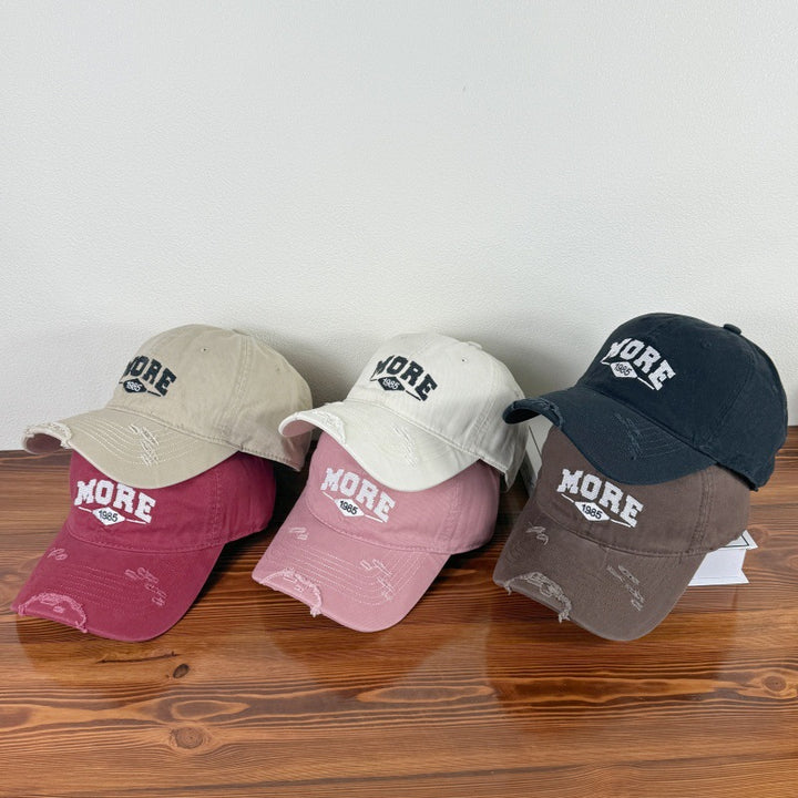 Men's Distressed Casual Baseball Cap Bowlift