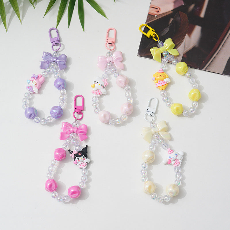 Cute Cartoon Charm Keychain Bowlift
