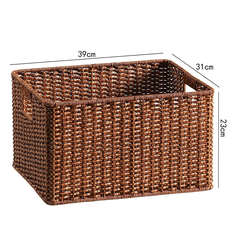 Premium Handwoven Square Storage Basket Bowlift