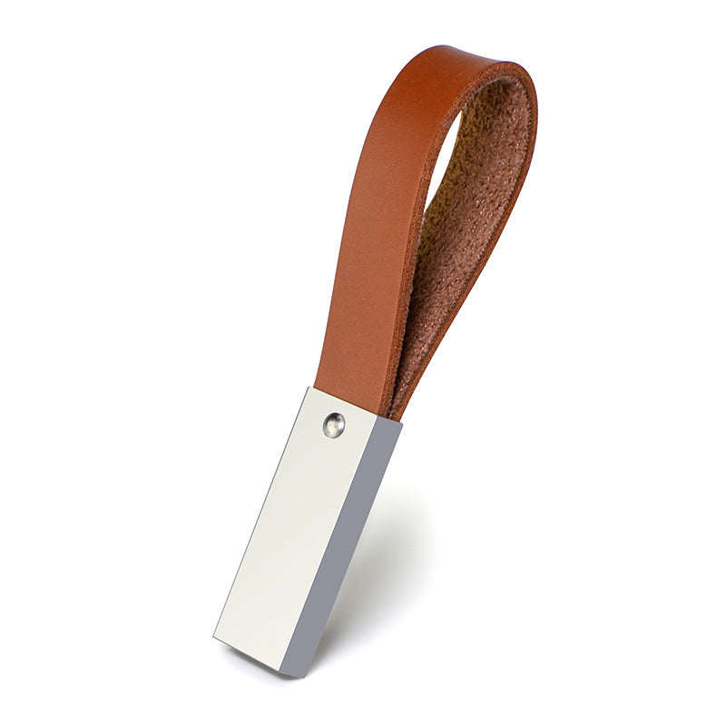 Premium Leather USB Flash Drive Bowlift
