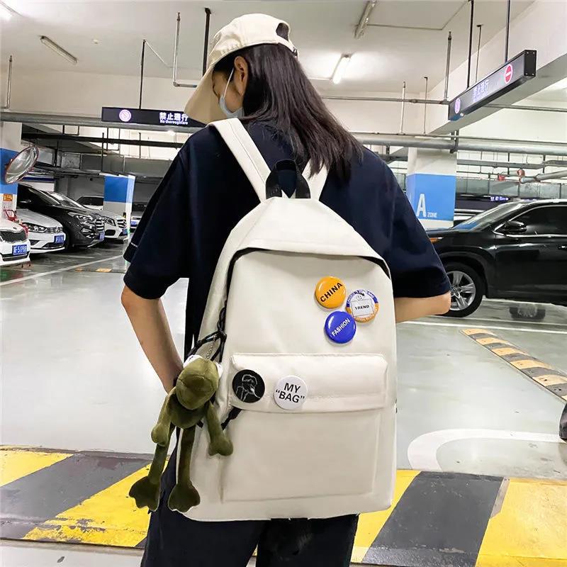 Casual Canvas Backpack Bowlift