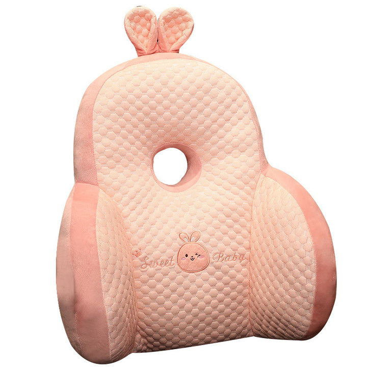 Ergonomic plush seat cushion with hole pattern Bowlift