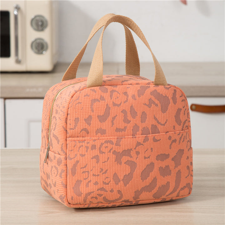 Insulated Lunch Box with Stylish Print Bowlift