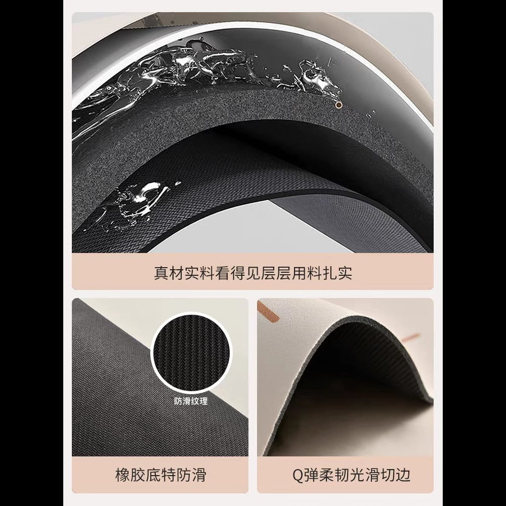 Soft Bamboo Fiber Bath Mat