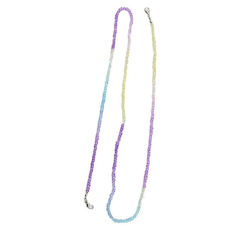 Elegant Crystal Beaded Eyewear Chain Bowlift
