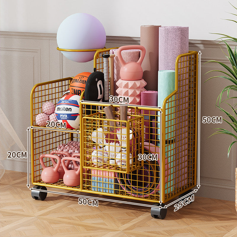 Multi-Tiered Fitness Equipment Organizer Bowlift