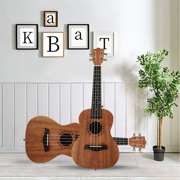 Premium Mahogany Soprano Ukulele Bowlift