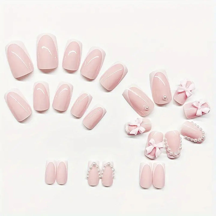Decorative Rhinestone Nail Art Bowlift