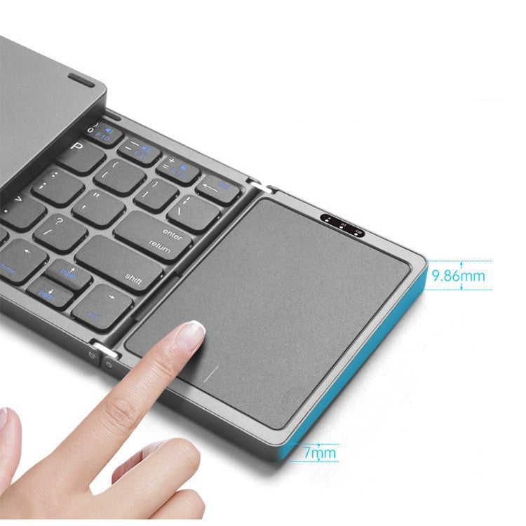 Ultra-Portable Foldable Bluetooth Keyboard Bowlift