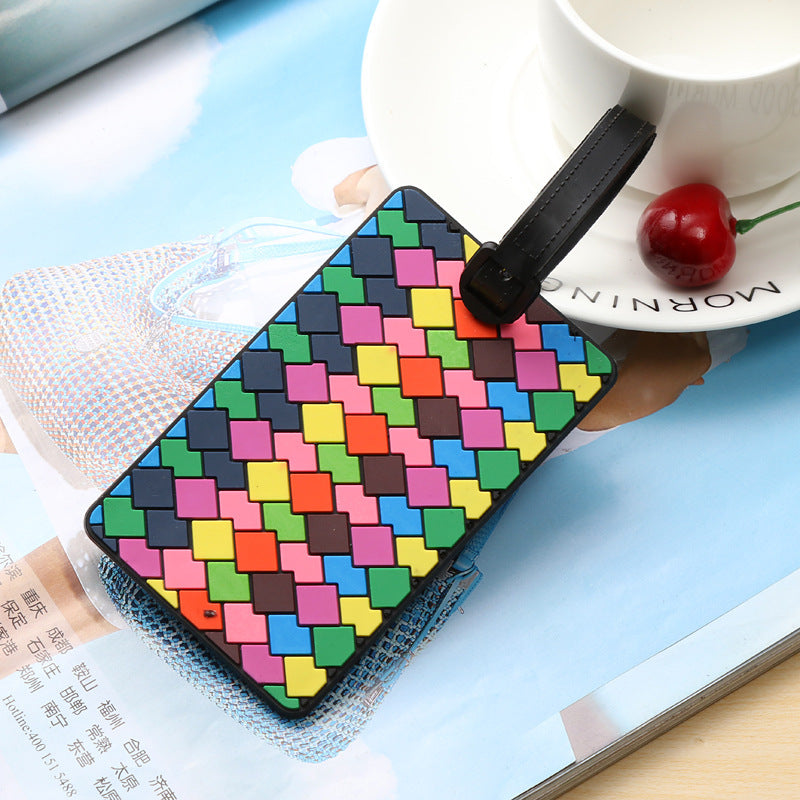 Unisex Luggage Tag in Artistic Design Bowlift