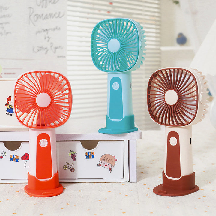 Portable hand fan with cute bear design Bowlift