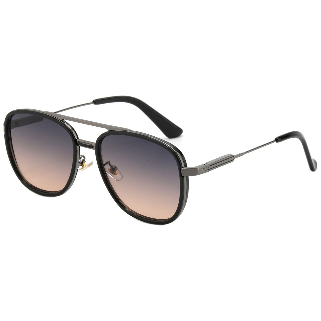 Ladies Elegant Pilot Sunglasses with High-Quality Lenses and Stylish Metal Frame Bowlift