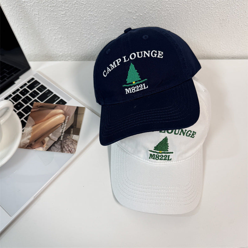 Men's Embroidered Camp Logo Baseball Cap Bowlift