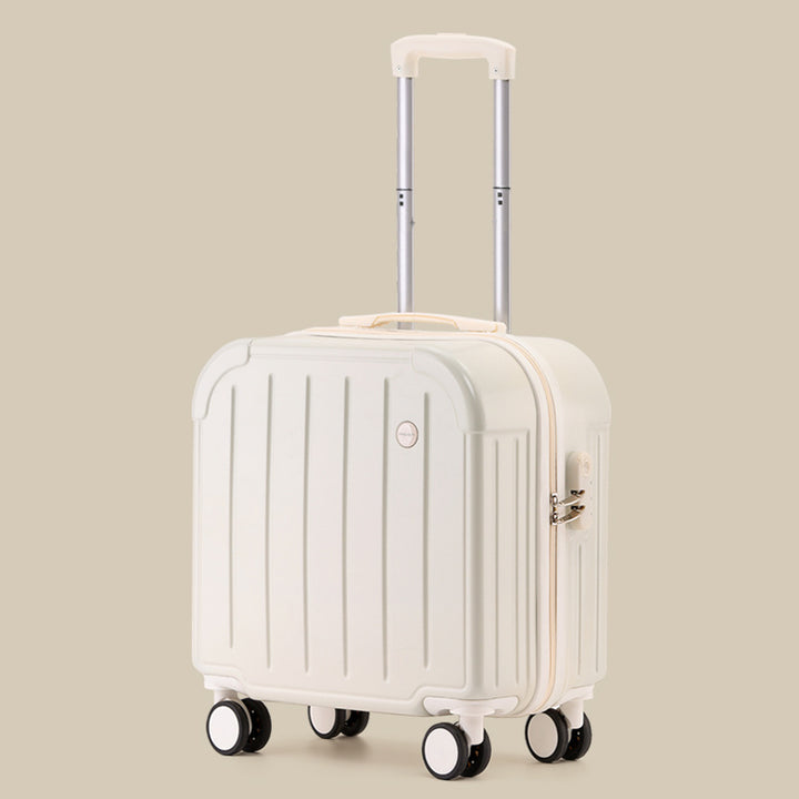 Unisex Compact Hard-Shell Travel Suitcase Bowlift