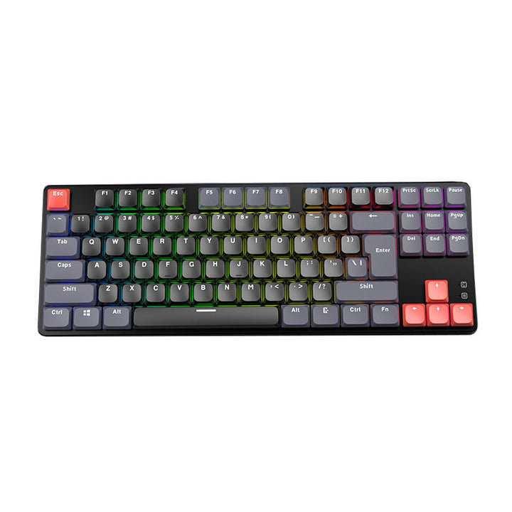 Compact RGB Mechanical Gaming Keyboard Bowlift