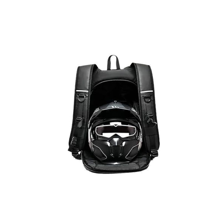 Waterproof motorcycle backpack with reflective elements Bowlift