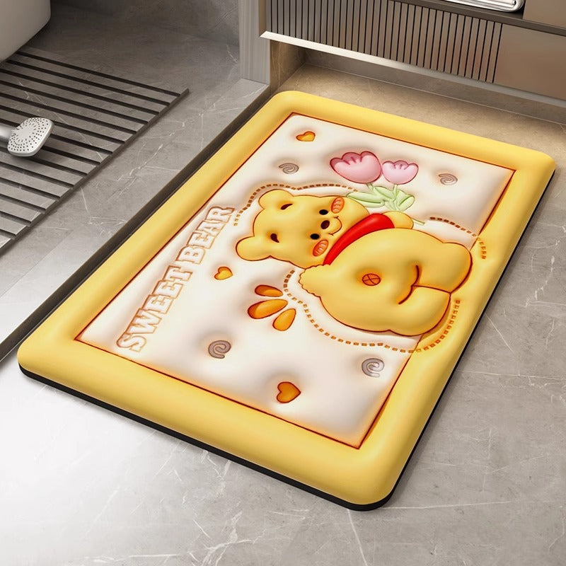 Artistic Memory Foam Mat Bowlift