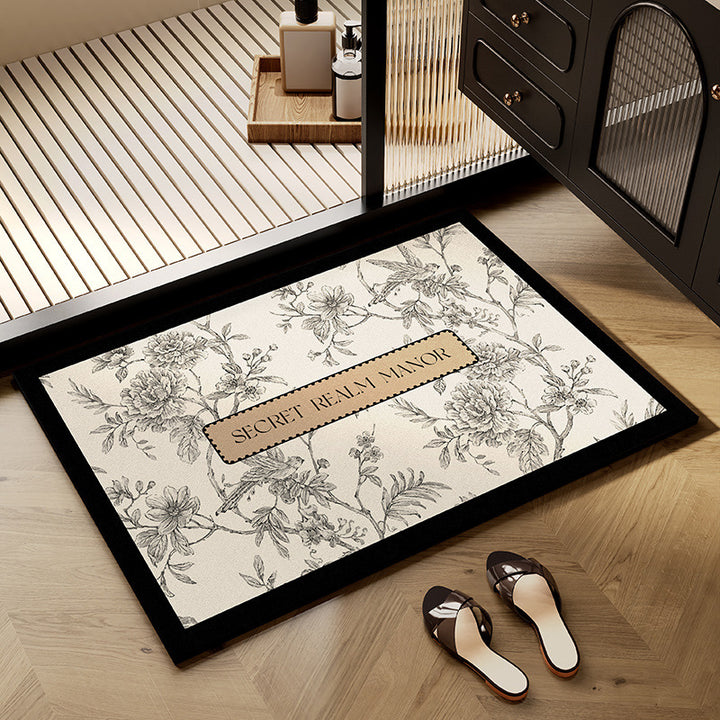 Stylish Textured Area Rug Bowlift
