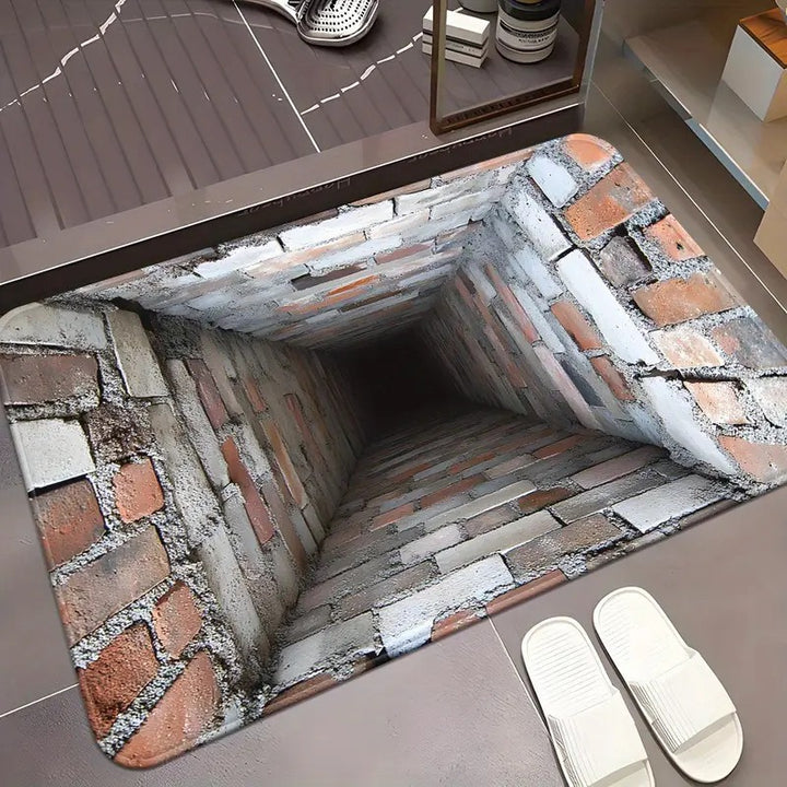 3D Illusion Welcome Mat Bowlift