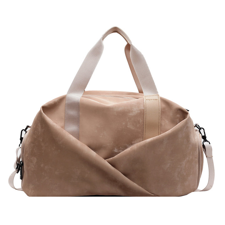 Luxurious Velvet Travel Duffel Bowlift