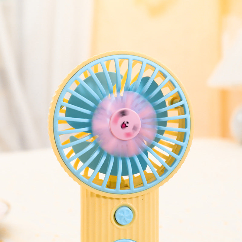 Ladies portable mini hand fan with creative flower design Bowlift