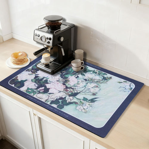 Artistic Kitchen Floor Mat Bowlift
