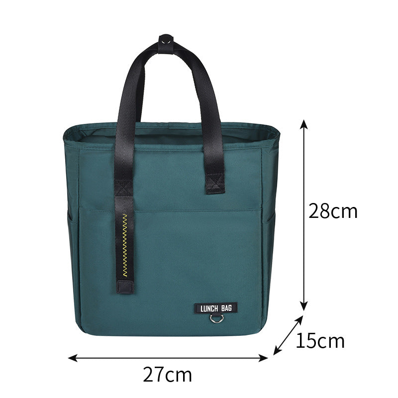 Insulated Lunch Tote with Dual Handles Bowlift
