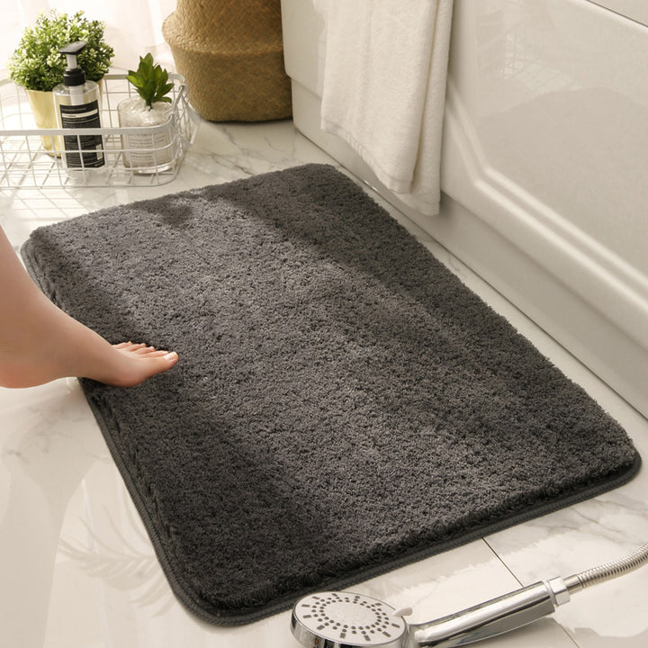 Ultra-Soft Plush Bathroom Mat
