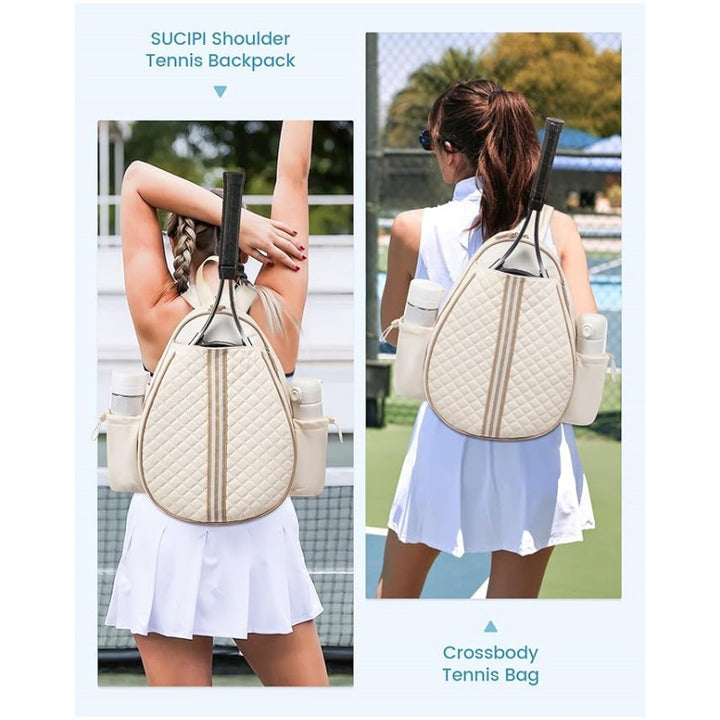 Stylish Tennis Racket Backpack Bowlift