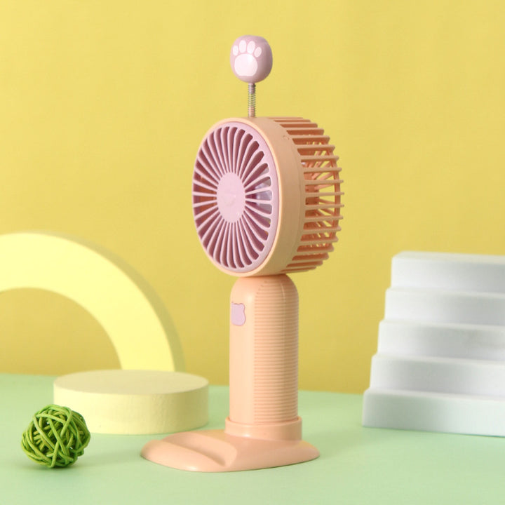 Ladies Portable Handheld Fan in Cute Animal Design Bowlift