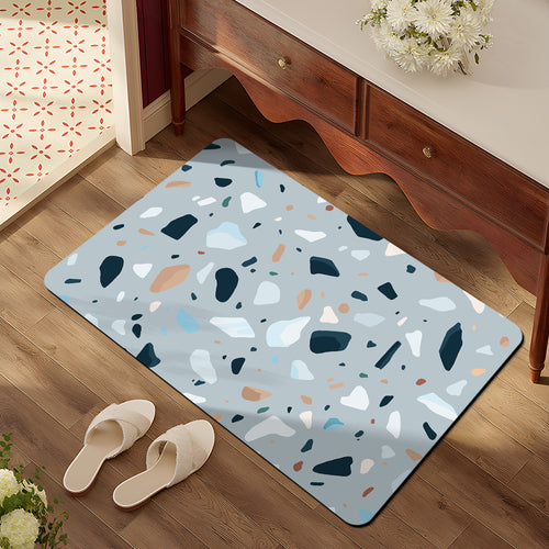 Abstract Patterned Comfort Mat Bowlift