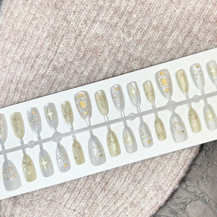 Elegant Ombre Art Press-On Nails