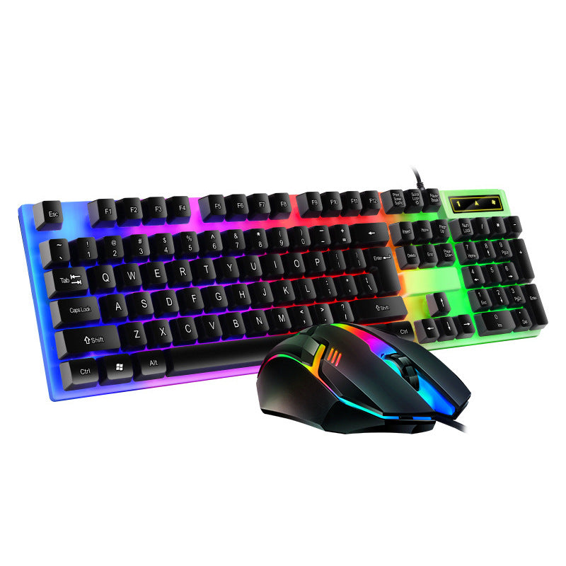 RGB Backlit Mechanical Keyboard with Multimedia Controls Bowlift