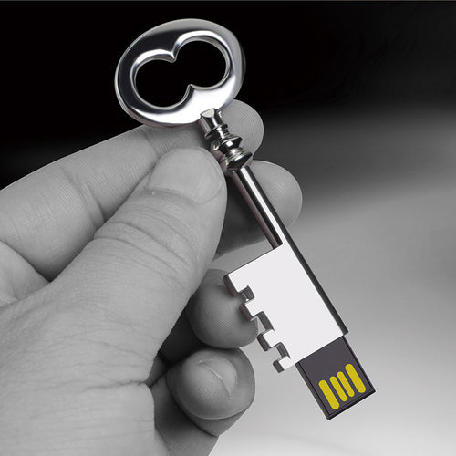 Vintage Key-Shaped USB Flash Drive Bowlift