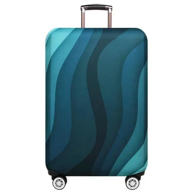Unisex stretchable suitcase cover with cute alpaca design, elastic protective cover for hard-shell and fabric suitcases Bowlift