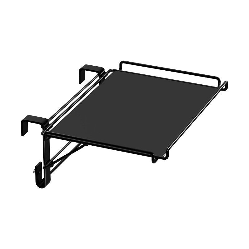 Over-Oven Pull-Out Countertop Extension Shelf with Towel Bar
