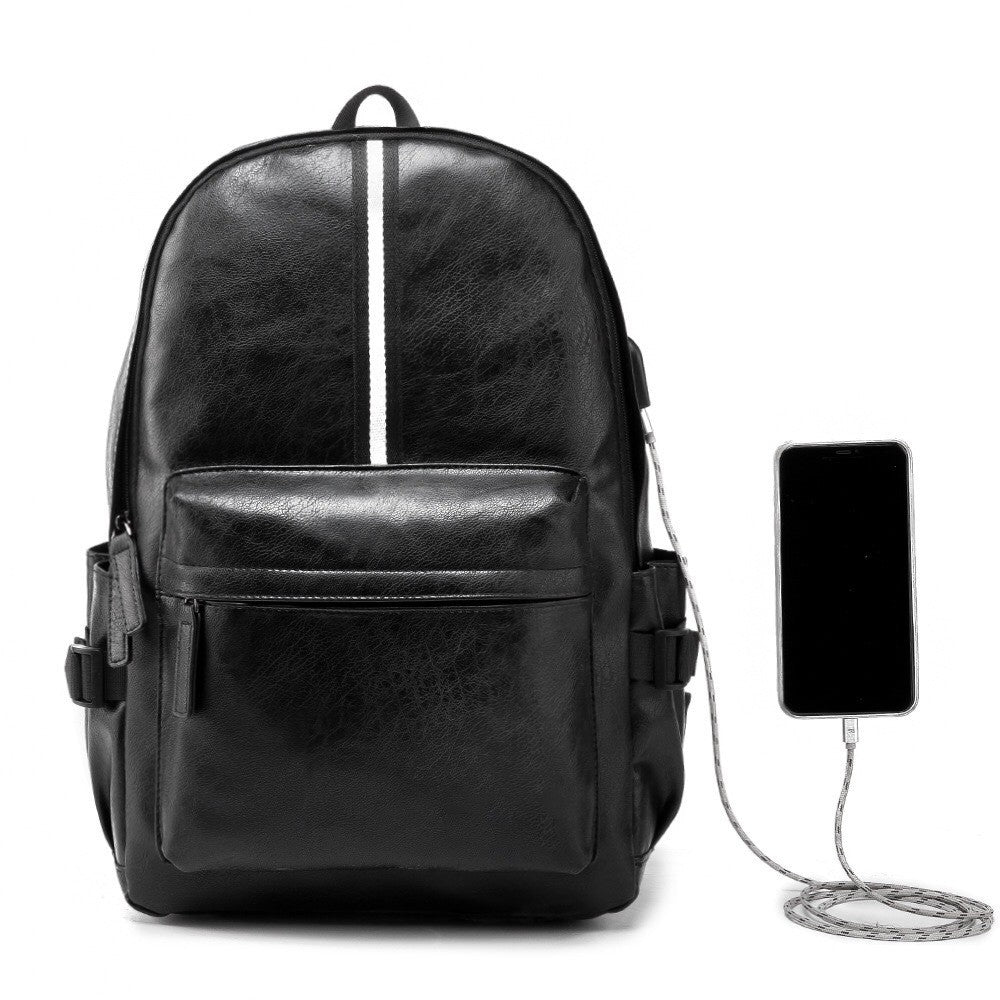 Stylish backpack with USB port Bowlift