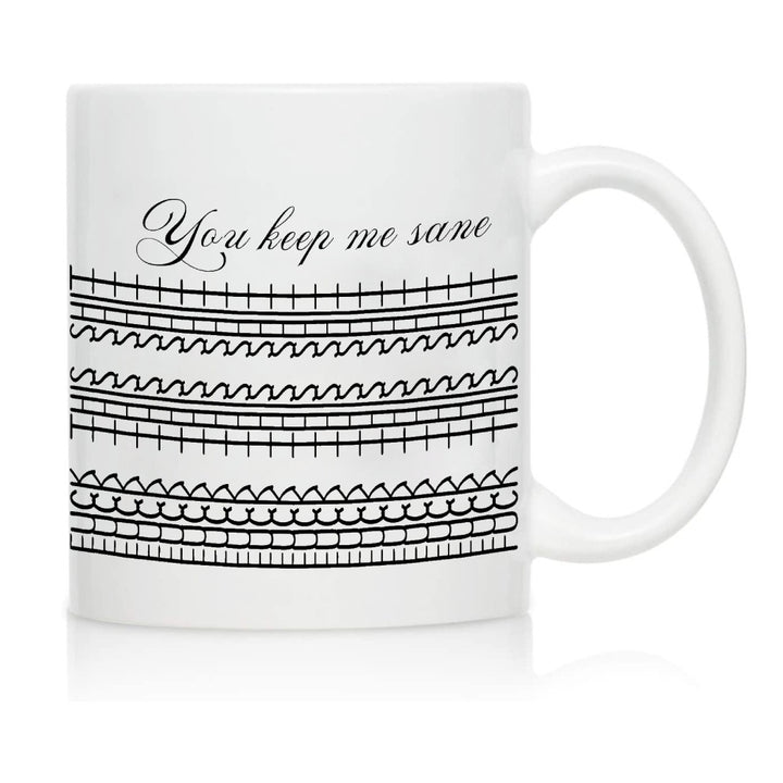 Large Dishwasher-Safe Stoneware Statement Coffee Mug With Oversized C-Handle And Humorous "Great Job Mom" Typographic Print