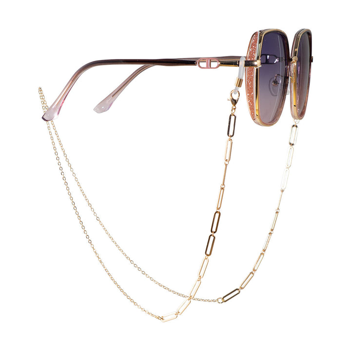Elegant Paperclip Style Eyewear Chain Bowlift