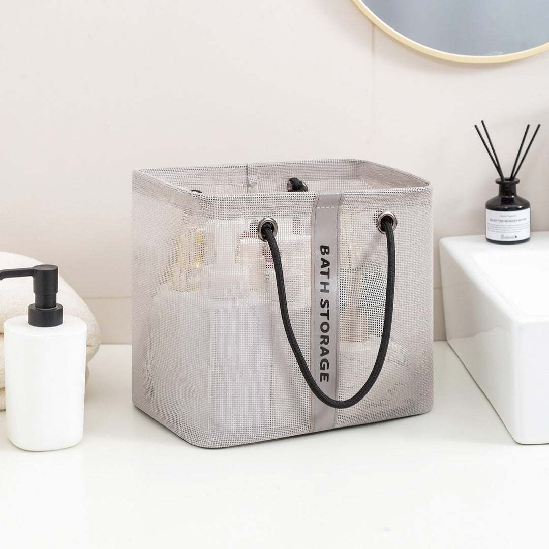 Mesh Bath Storage Tote Bowlift
