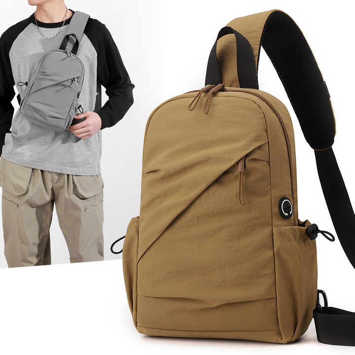 Sleek Multi-Pocket Utility Sling Bag Bowlift