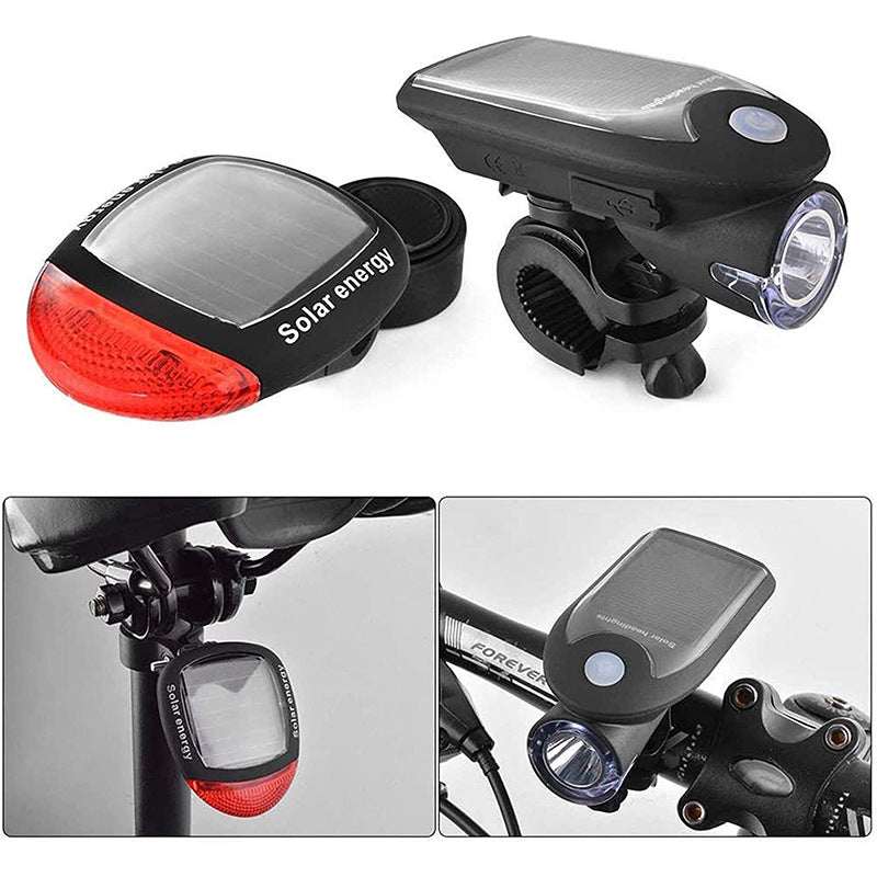 Solar-Powered High-Visibility Bike Headlight Bowlift