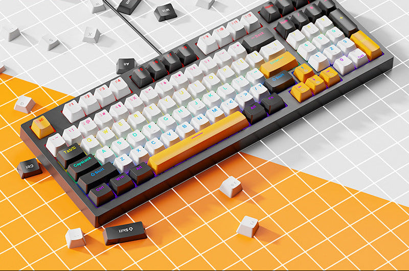 RGB Mechanical Gaming Keyboard with Hot-Swap Switches Bowlift