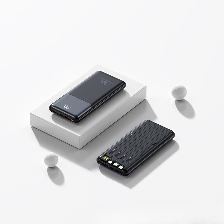 Portable Power Bank with Intelligent Multiple Connection and LCD Display Bowlift