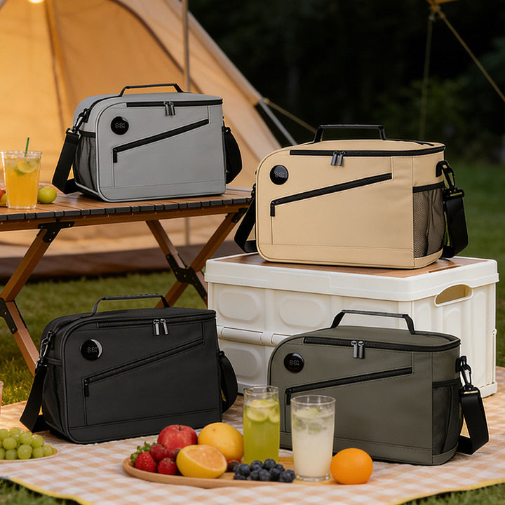 Multi-Compartment Insulated Lunch Cooler Bowlift