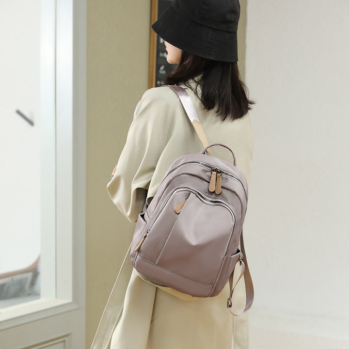 Sleek Multi-Pocket Nylon Backpack Bowlift