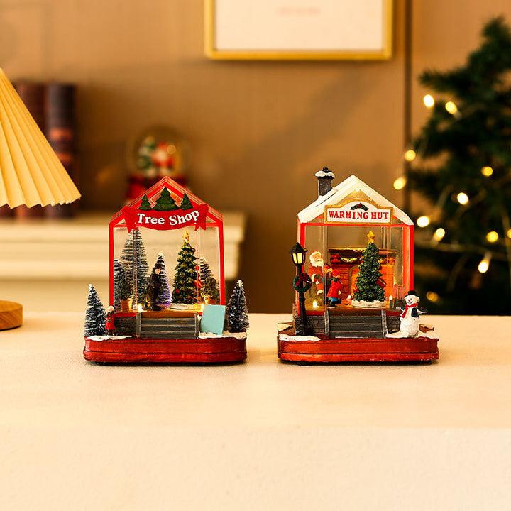 Decorative Christmas Village Bowlift